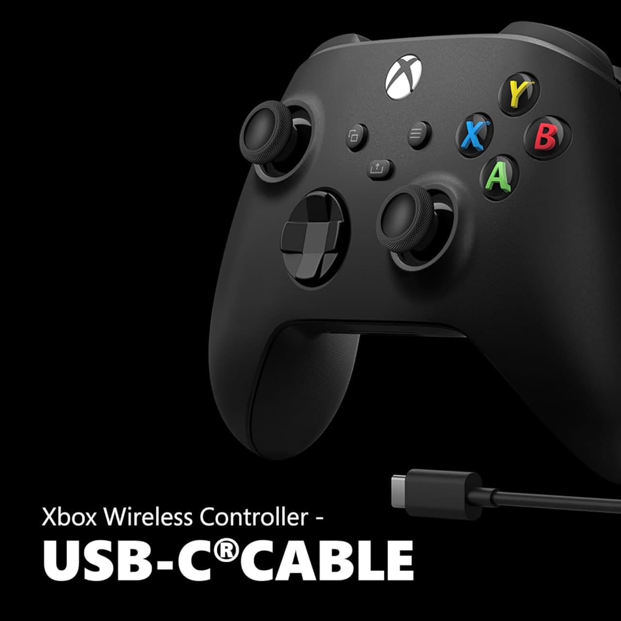 Xbox Wireless Controller + USB-C Cable - Compatível Xbox