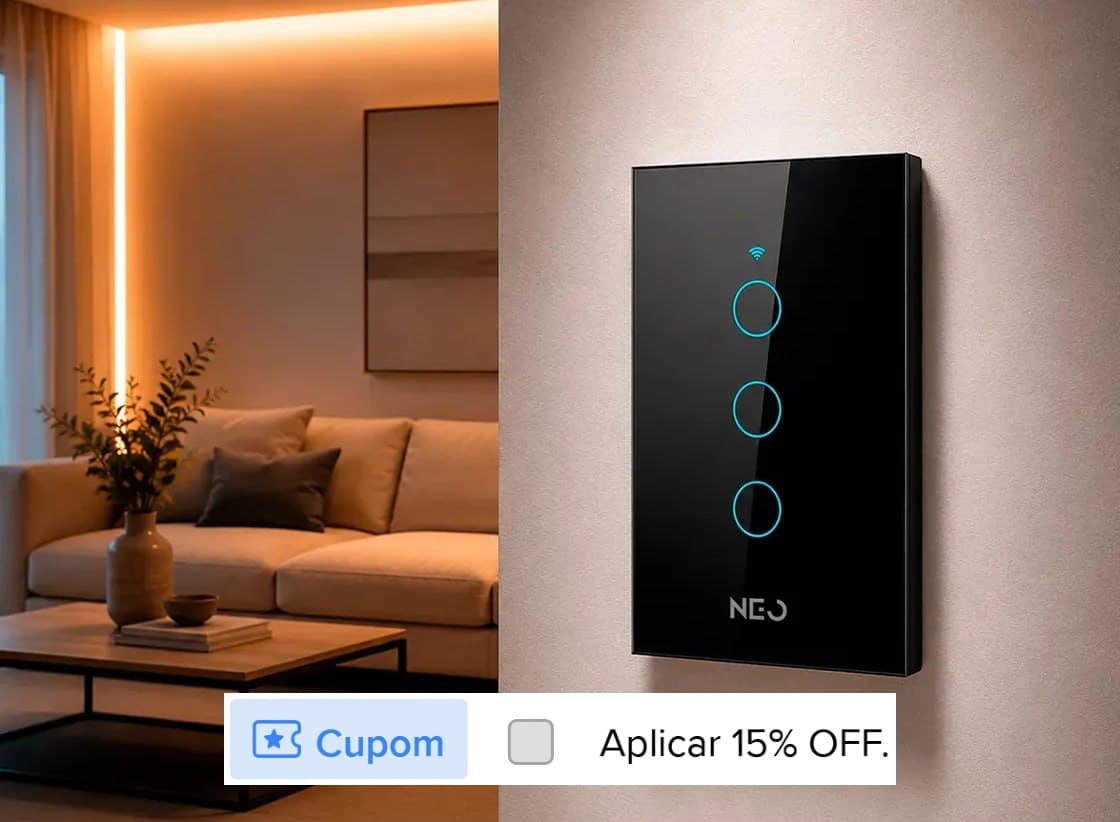 Interruptor Inteligente Avant 3 Teclas