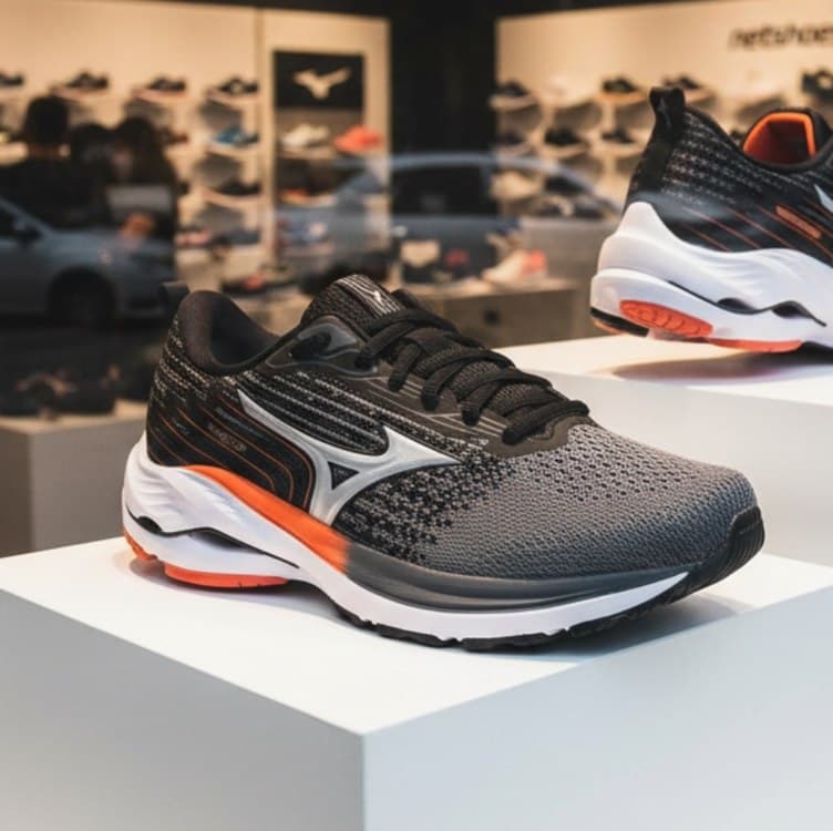 Tênis Mizunowave Vitality 5 Masculino - Chumbo