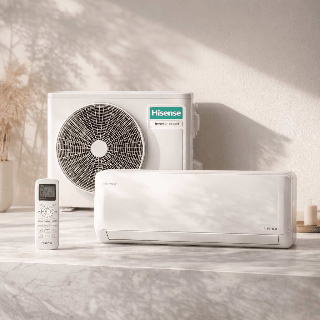 Ar Condicionado Split Hi Wall Inverter Hisense Wi-Fi 9000 BTU/h Quente e Frio AS-09UW2RLD00C – 220 Volts